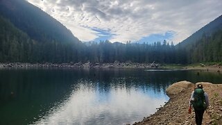 2 Days Camping, Fishing, and Hiking a Mountain Lake