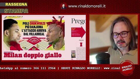 🗞️ Rassegna Stampa 20.7.2023 #413 - LUKAKU, così carino così edukatu! Dnajuma+Chuku per il MILAN