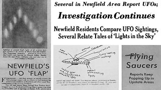 Stanley Orr talks about the bizarre Newfield UFO sightings of 1967