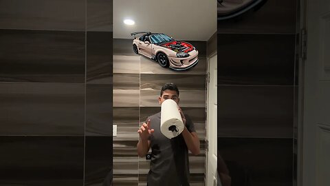 TOYOTA SUPRA SOUND WITH PAPER TOWEL ROLL?!? 🔥🧻