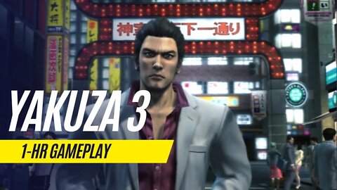 Yakuza 3 Remastered - 1 Hour Gameplay - XBox One