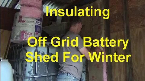 Homestead Garden Harvest And Insulating Battery Shed