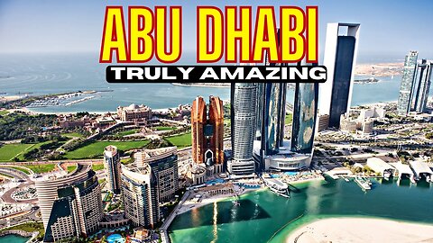 Epic Drone Flight Over Abu Dhabi: A Breathtaking View of UAE's Capital , تصوير جوي مدينة ابو ظبي