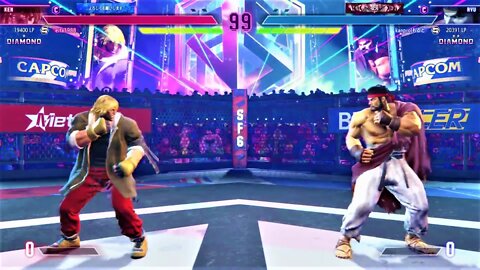 [SF6] eita (Ken) vs moruto (Ryu) - Street Fighter 6
