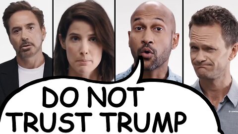 Famous Celebrities Make CRINGE ANTI-TRUMP TikTok!