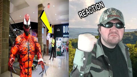 Carnage Terrorizes A Mall!!! (TCU) REACTION!!! (BBT)