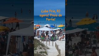 Cabo Frio agora! Praia do Forte #shorts #riodejaneiro