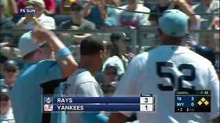 Tampa Bay Rays relievers come through in 3-1 win over New York Yankees