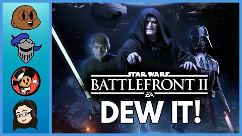 Ewoks Horror Continues! Star Wars Battlefront 2 With Friends!
