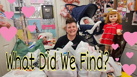 You Won't Believe What I Found Thrifting!! BIG Haul for Vintage Toddler, Reborn Babies & Work..