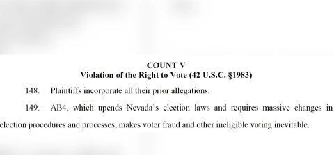 President Trump's campaign sues state of Nevada over mail-in voting