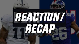 Let's Talk about the state of the New York Giants | Cowboys vs Giants Reaction