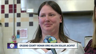 Orleans County woman wins million dollar jackpot