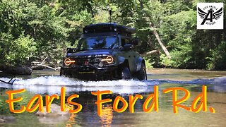 Earls Ford Road Water Crossing with Bronco Raptor and ZR2 | Overlanding Clayton, GA