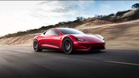Top high speed of the TESLA ROADSTER