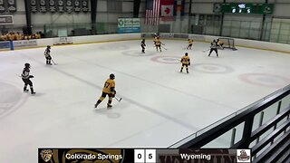 11/26/22 - Colorado Springs vs Team Wyoming (Silver Sticks 14u A)