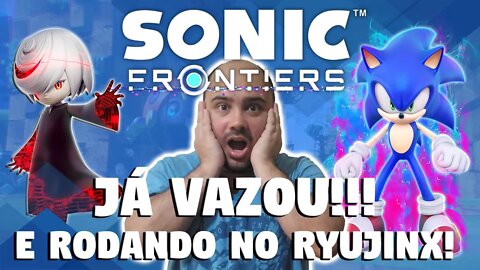 SONIC FRONTIERS VAZOU!!! Rodando no Ryujinx!