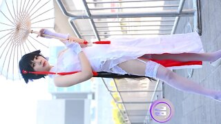 Azur Lane Chinese Qipao Dress Costume Cosplay Comiket 88 c88 コミケット コスプレ レイヤー