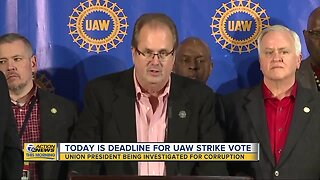 Deadline today for UAW unions to submit strike vote amid contract negotiations