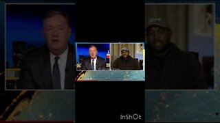 Kanye West on Piers Morgan Mocks His Accent #shorts #kanyewest #piersmorgan