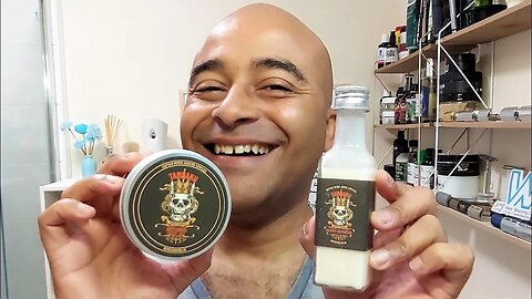 ASMR NEMO SHAVING TAMBAKU set first try, Parker Variant Razor, an INDIAN SHAVE.