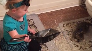 Little Kid Makes A HUGE Mess!