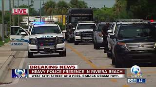 Police activity in Riviera Beach