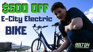 $500 off this Electric City Bike!