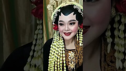 Cantik ! Pengantin Pakaian Adat Jawa - Indonesia - #shortvideo #shorts #short