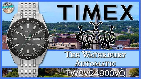 I Was Expecting More! | Timex Waterbury 100m Automatic "Diver Inspired" TW2V24900VQ Unbox & Review