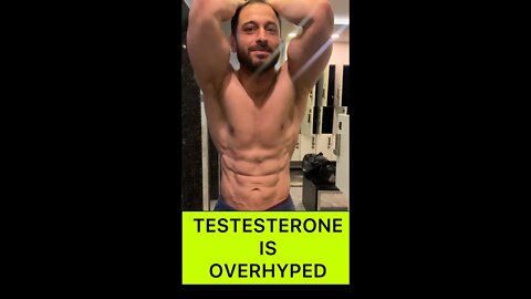 STEROIDS NOT NEEDED | TESTESTERONE IS OVERHYPED #shorts