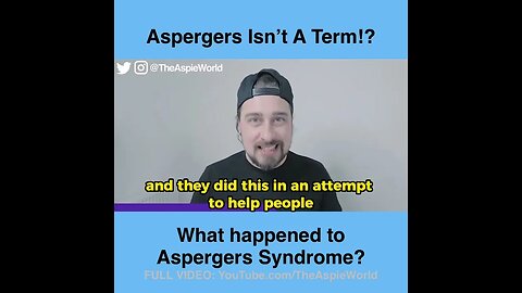 Aspergers Isn't A Term @TheAspieWorld #autism #shorts #actuallyautistic