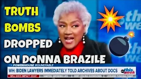 Donna Brazile tries to DEFEND Joe Biden’s Classified Document Cover-Up...FAILS MISERABLY