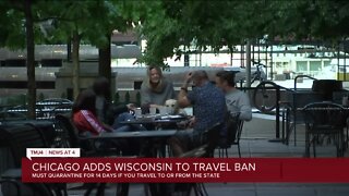 Wisconsin will be added to Chicago's travel advisory later this week, mayor says