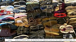 Positively the Heartland: Woman collects shoes to fund missionary work