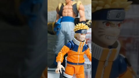 [One Piece] x [Naruto] Luffy Đối Đầu Sasuke Và Naruto - Stop Motion #luffy #naruto #sasuke