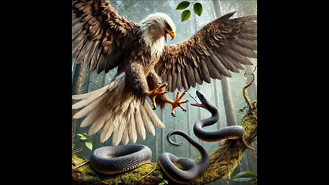 Snake vs bird