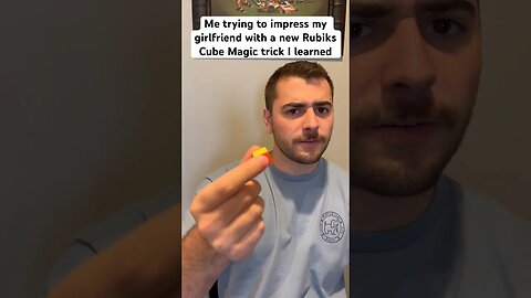 Rubiks Cube Magic Trick GONE WRONG 😱 #shorts