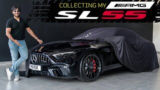 A YEAR EARLY!! Collecting my New SL 55 AMG 4Matic!