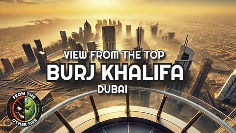 Breathtaking Views from the Burj Khalifa's Viewing Floor at 525 Metres