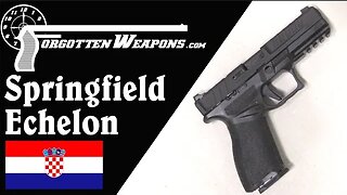 New Springfield Echelon: Croatia's Chassis System Pistol