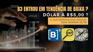 B3 VAI INICIAR CICLO DE ALTA NOVAMENTE ? DOLAR NOS 5 REAIS NOVAMENTE ? ANÁLISE TÉCNICA