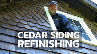 CEDAR SIDING REFINISHING: Here's How to Do It Right