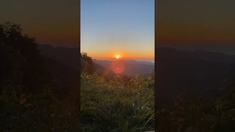 Good Morning! Had a Great Labor Day weekend? Sunrise Timelapse from Asheville, NC Blue Ridge Parkway