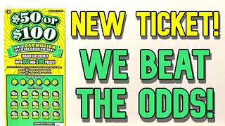 We WIN on this BRAND NEW Scratch Off from the New York State Lottery | $50 or $100