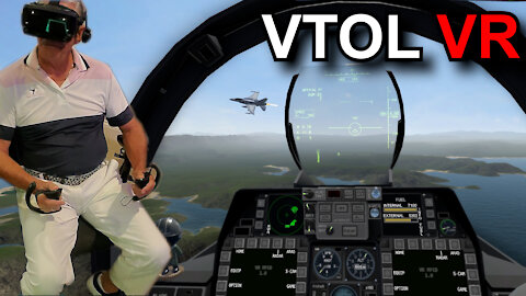 Retired Air Force Pilot Plays VTOL VR!