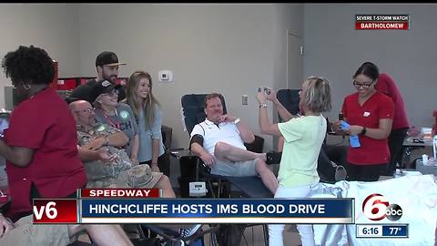 Hundreds of donors turn out for Hinchcliffe 100 blood drive