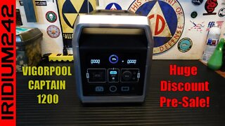 Emergency Power: VigorPool Captain 1200 Huge Discount Presale!