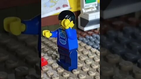 Toss Me My Keys! (Lego Animation)