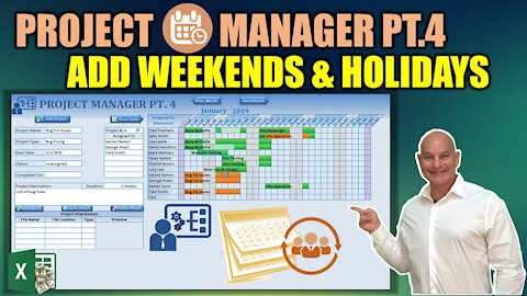 Learn How To Add Weekends & Holidays In Your Schedule [Project Manager Pt 4]